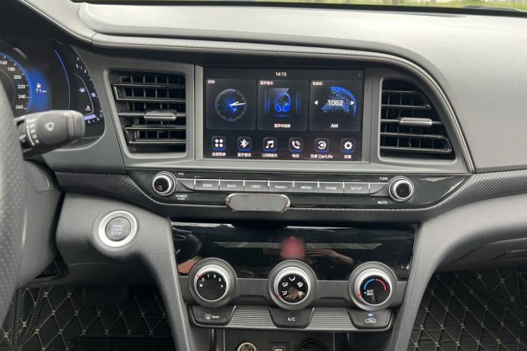 Used Hyundai Elantra (6th Generation / Lingdong) 2019 1.4T Dual-Clutch Xuan Dong · Dynamic Model Audio And AC Panel