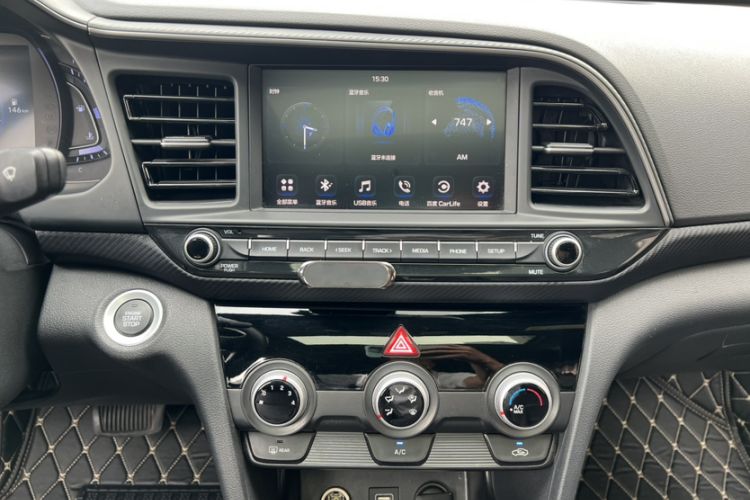 Used Hyundai Elantra (6th Generation / Lingdong) 2019 1.4T Dual-Clutch Xuan Dong · Dynamic Model Audio And AC Panel