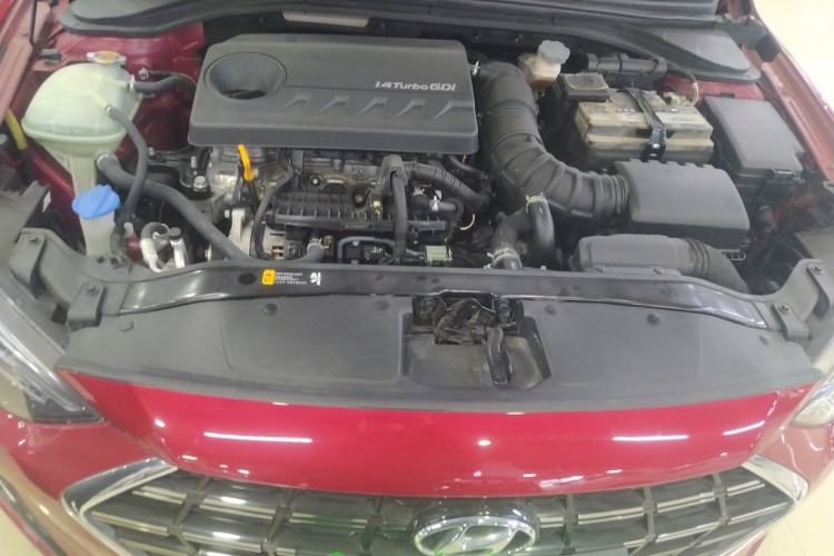Used Hyundai Elantra (6th Generation / Lingdong) 2019 1.4T Dual-Clutch Xuan Dong · Dynamic Model Engine Bay