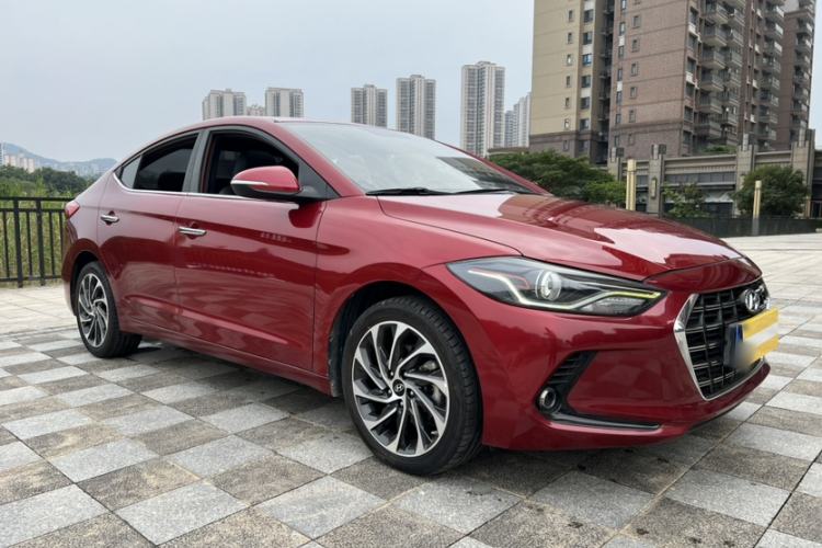 Used Hyundai Elantra (6th Generation / Lingdong) 2019 1.4T Dual-Clutch Xuan Dong · Dynamic Model Exterior 6