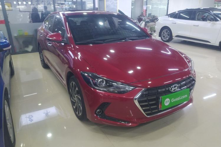 Used Hyundai Elantra (6th Generation / Lingdong) 2019 1.4T Dual-Clutch Xuan Dong · Dynamic Model Front Right 45 Deg