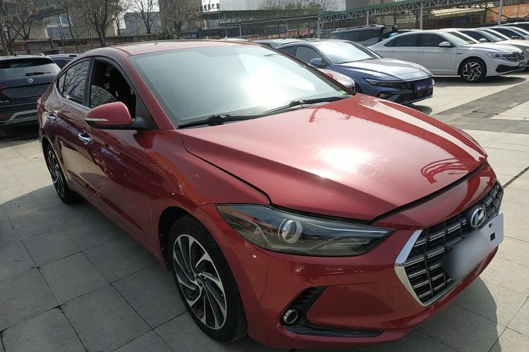 Used Hyundai Elantra (6th Generation / Lingdong) 2019 1.4T Dual-Clutch Xuan Dong · Dynamic Model Front Right 45 Deg