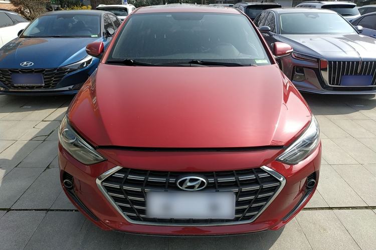 Used Hyundai Elantra (6th Generation / Lingdong) 2019 1.4T Dual-Clutch Xuan Dong · Dynamic Model Front
