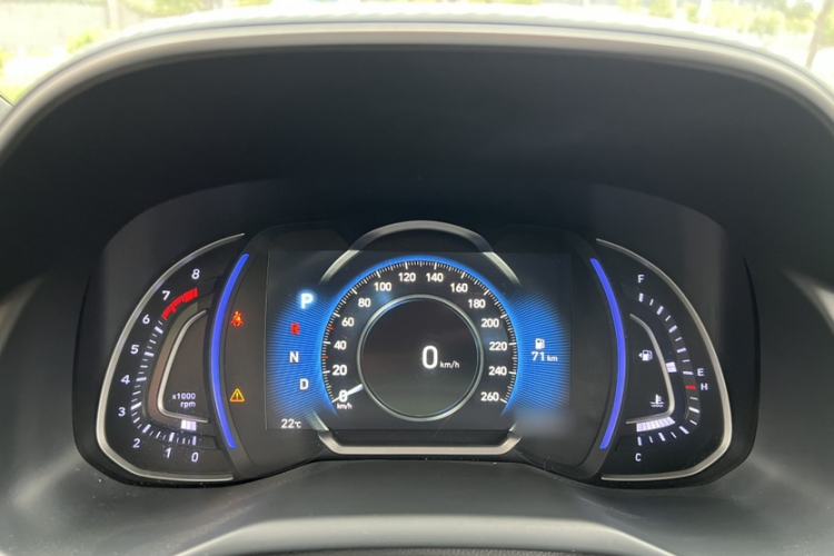 Used Hyundai Elantra (6th Generation / Lingdong) 2019 1.4T Dual-Clutch Xuan Dong · Dynamic Model Instrument Cluster