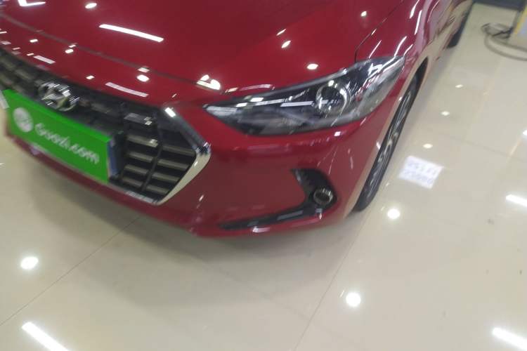 Used Hyundai Elantra (6th Generation / Lingdong) 2019 1.4T Dual-Clutch Xuan Dong · Dynamic Model Left Front Headlight