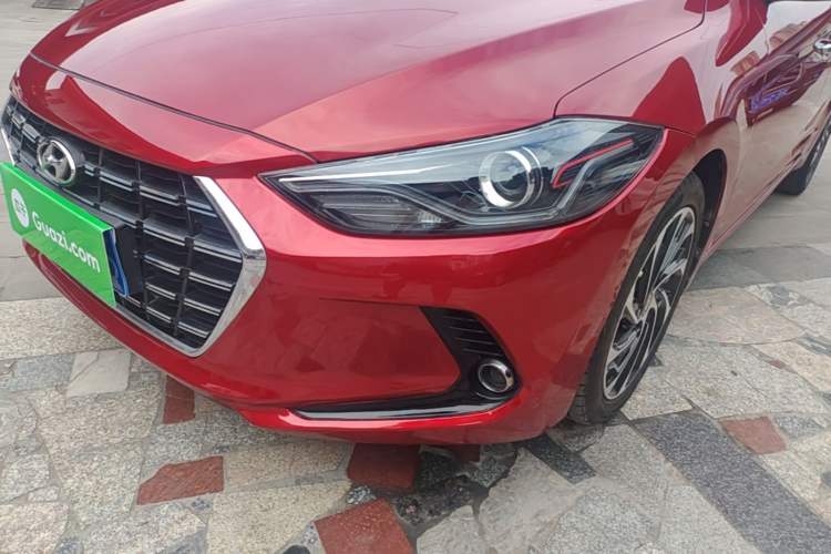 Used Hyundai Elantra (6th Generation / Lingdong) 2019 1.4T Dual-Clutch Xuan Dong · Dynamic Model Left Front Headlight