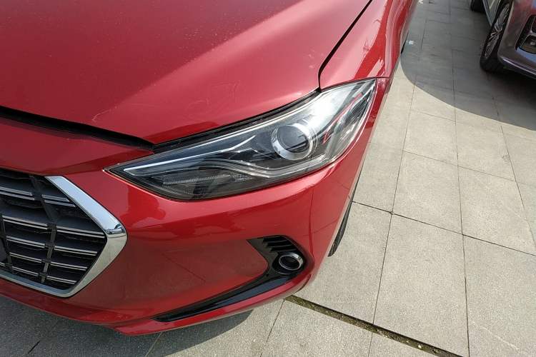 Used Hyundai Elantra (6th Generation / Lingdong) 2019 1.4T Dual-Clutch Xuan Dong · Dynamic Model Left Front Headlight