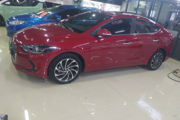 Used Hyundai Elantra (6th Generation / Lingdong) 2019 1.4T Dual-Clutch Xuan Dong · Dynamic Model Left Side
