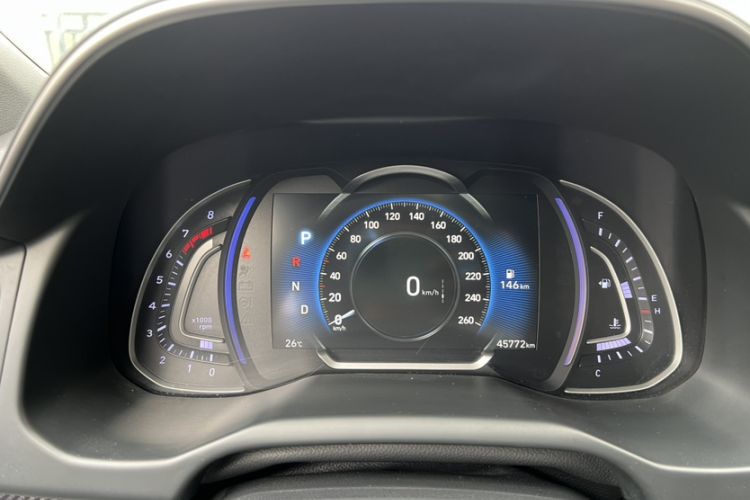 Used Hyundai Elantra (6th Generation / Lingdong) 2019 1.4T Dual-Clutch Xuan Dong · Dynamic Model Odometer Close Up