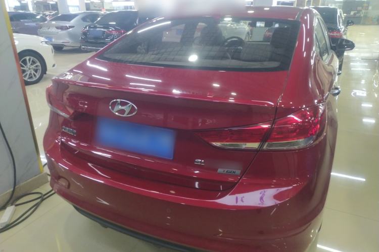 Used Hyundai Elantra (6th Generation / Lingdong) 2019 1.4T Dual-Clutch Xuan Dong · Dynamic Model Rear