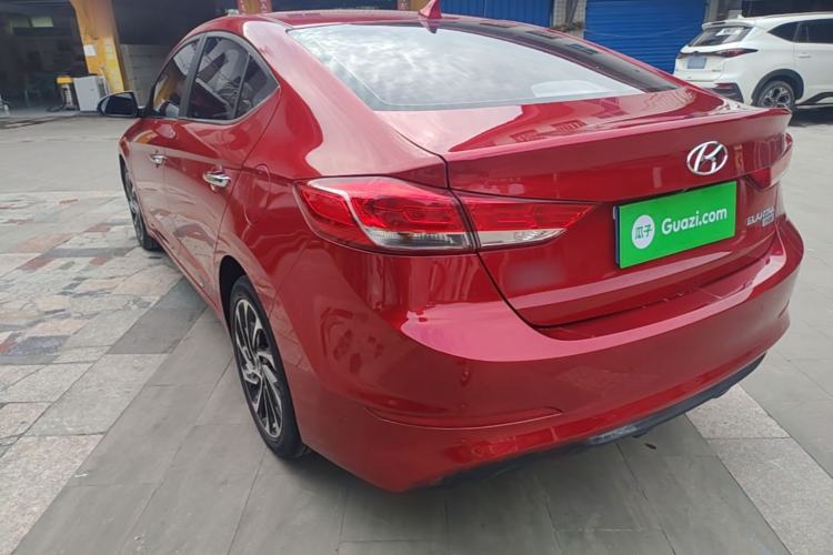 Used Hyundai Elantra (6th Generation / Lingdong) 2019 1.4T Dual-Clutch Xuan Dong · Dynamic Model Rear Left 45 Deg