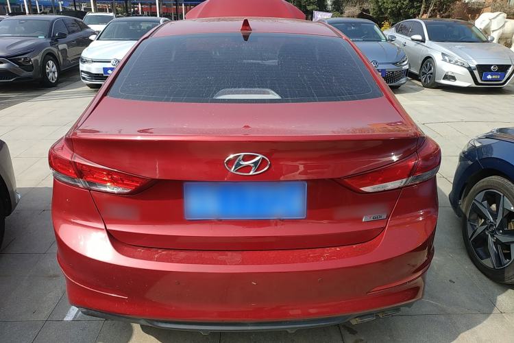 Used Hyundai Elantra (6th Generation / Lingdong) 2019 1.4T Dual-Clutch Xuan Dong · Dynamic Model Rear