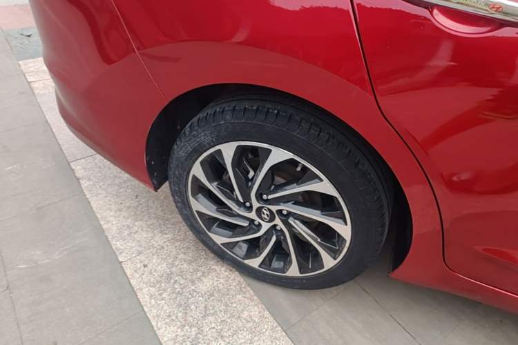 Used Hyundai Elantra (6th Generation / Lingdong) 2019 1.4T Dual-Clutch Xuan Dong · Dynamic Model Right Rear Wheel Hub