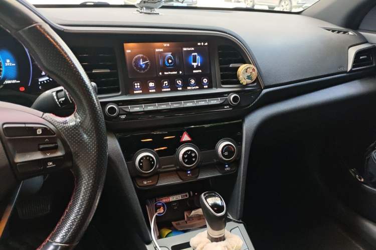 Used Hyundai Elantra (6th Generation / Lingdong) 2019 1.4T Dual-Clutch Xuan Dong · Dynamic Model Audio And AC Panel