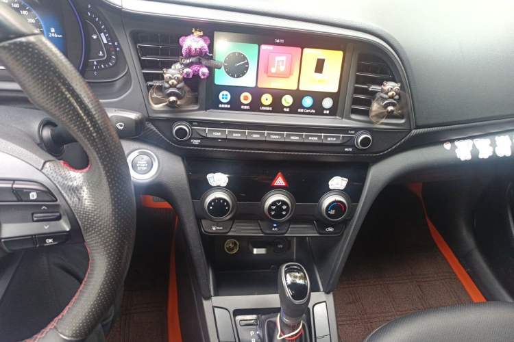 Used Hyundai Elantra (6th Generation / Lingdong) 2019 1.4T Dual-Clutch Xuan Dong · Dynamic Model Audio And AC Panel