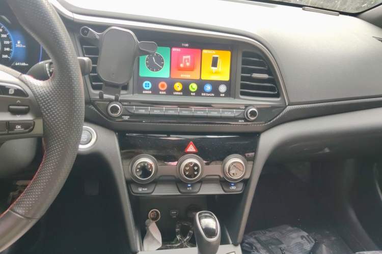 Used Hyundai Elantra (6th Generation / Lingdong) 2019 1.4T Dual-Clutch Xuan Dong · Dynamic Model Audio And AC Panel