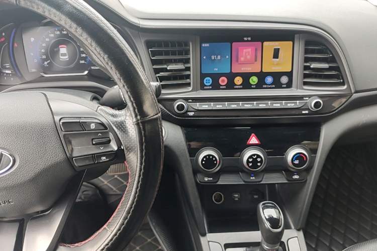 Used Hyundai Elantra (6th Generation / Lingdong) 2019 1.4T Dual-Clutch Xuan Dong · Dynamic Model Audio And AC Panel