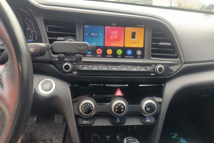 Used Hyundai Elantra (6th Generation / Lingdong) 2019 1.4T Dual-Clutch Xuan Dong · Dynamic Model Audio And AC Panel