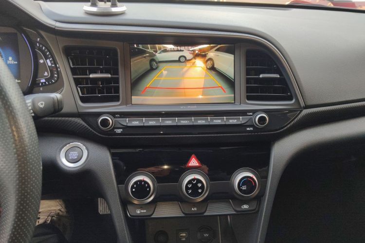 Used Hyundai Elantra (6th Generation / Lingdong) 2019 1.4T Dual-Clutch Xuan Dong · Dynamic Model Audio And AC Panel