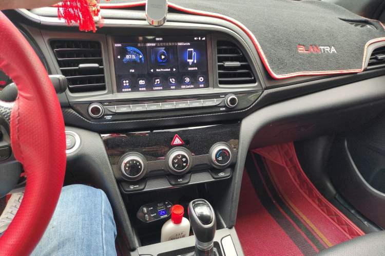 Used Hyundai Elantra (6th Generation / Lingdong) 2019 1.4T Dual-Clutch Xuan Dong · Dynamic Model Audio And AC Panel