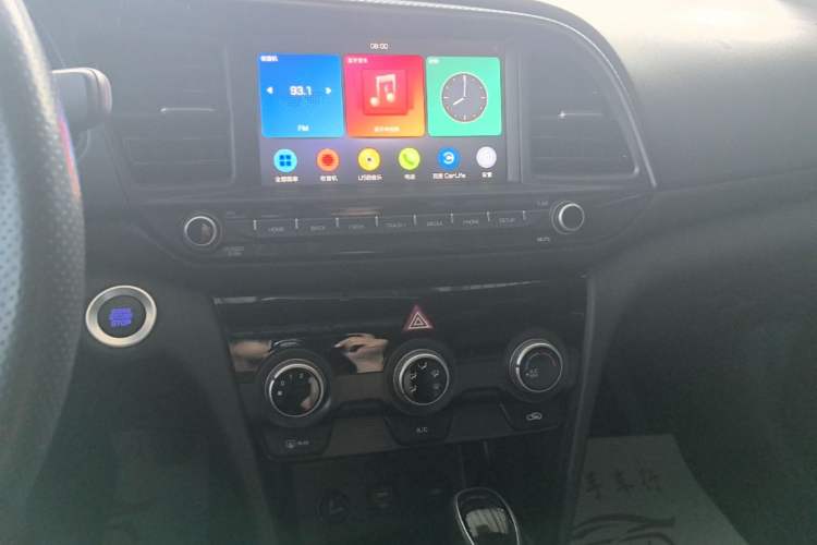 Used Hyundai Elantra (6th Generation / Lingdong) 2019 1.4T Dual-Clutch Xuan Dong · Dynamic Model Audio And AC Panel