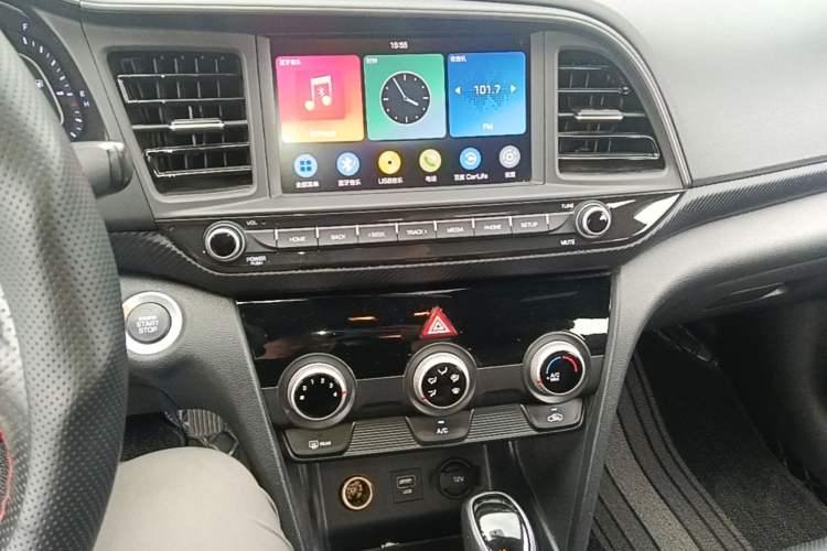 Used Hyundai Elantra (6th Generation / Lingdong) 2019 1.4T Dual-Clutch Xuan Dong · Dynamic Model Audio And AC Panel