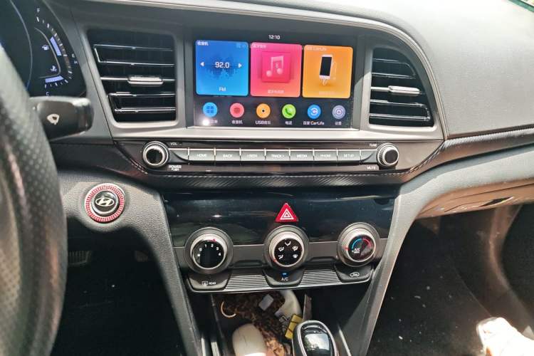 Used Hyundai Elantra (6th Generation / Lingdong) 2019 1.4T Dual-Clutch Xuan Dong · Dynamic Model Audio And AC Panel