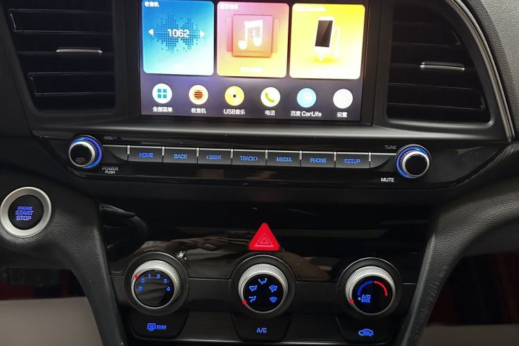 Used Hyundai Elantra (6th Generation / Lingdong) 2019 1.4T Dual-Clutch Xuan Dong · Dynamic Model Audio And AC Panel