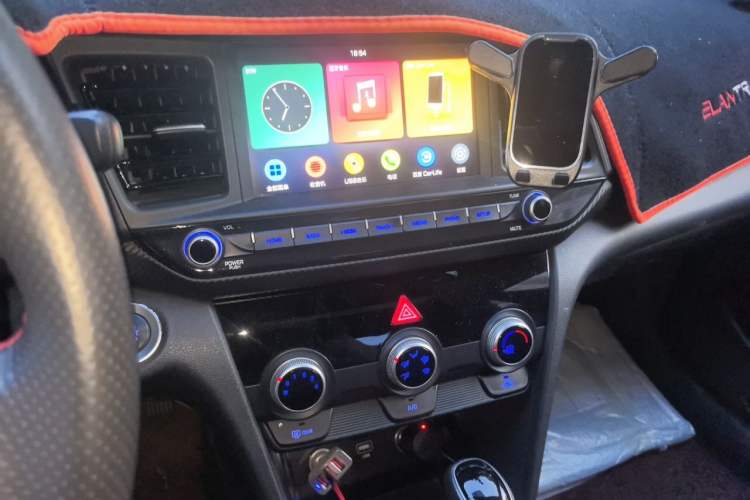 Used Hyundai Elantra (6th Generation / Lingdong) 2019 1.4T Dual-Clutch Xuan Dong · Dynamic Model Audio And AC Panel
