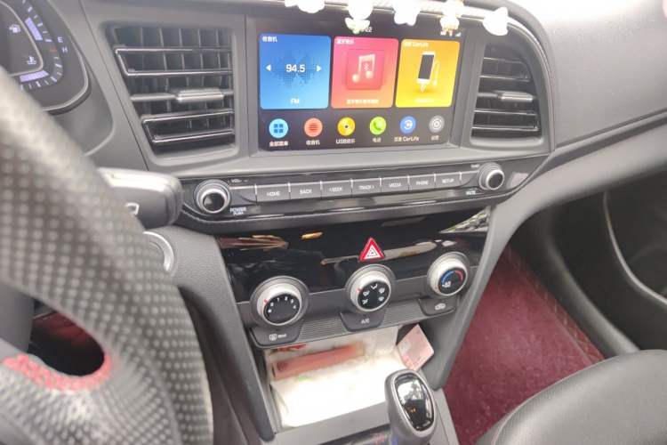 Used Hyundai Elantra (6th Generation / Lingdong) 2019 1.4T Dual-Clutch Xuan Dong · Dynamic Model Audio And AC Panel