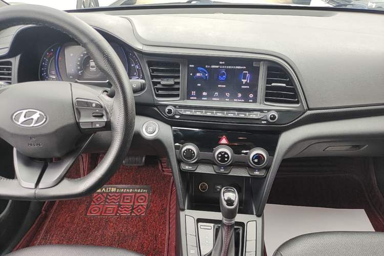 Used Hyundai Elantra (6th Generation / Lingdong) 2019 1.4T Dual-Clutch Xuan Dong · Dynamic Model Audio And AC Panel