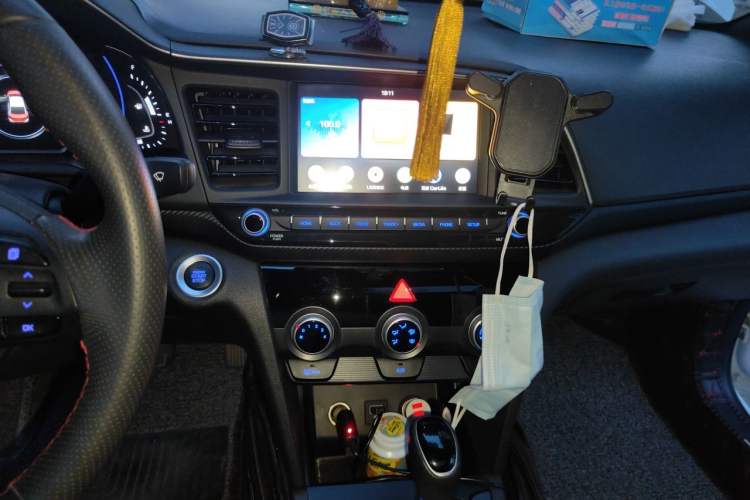 Used Hyundai Elantra (6th Generation / Lingdong) 2019 1.4T Dual-Clutch Xuan Dong · Dynamic Model Audio And AC Panel