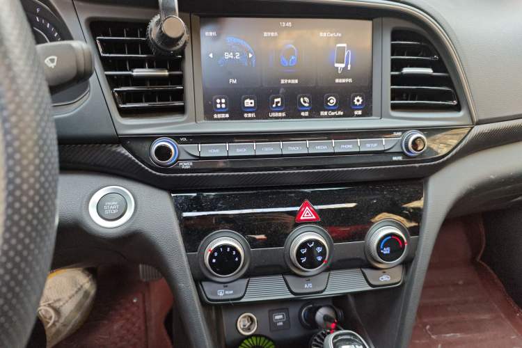 Used Hyundai Elantra (6th Generation / Lingdong) 2019 1.4T Dual-Clutch Xuan Dong · Dynamic Model Audio And AC Panel