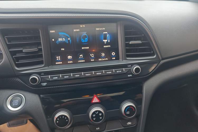 Used Hyundai Elantra (6th Generation / Lingdong) 2019 1.4T Dual-Clutch Xuan Dong · Dynamic Model Audio And AC Panel