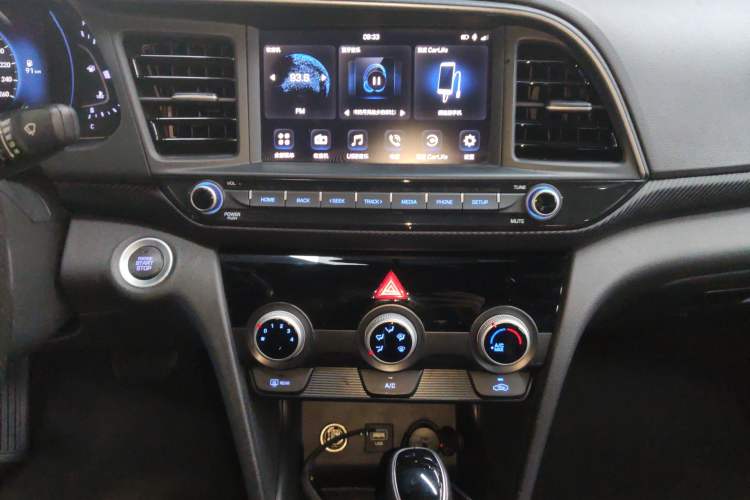 Used Hyundai Elantra (6th Generation / Lingdong) 2019 1.4T Dual-Clutch Xuan Dong · Dynamic Model Audio And AC Panel