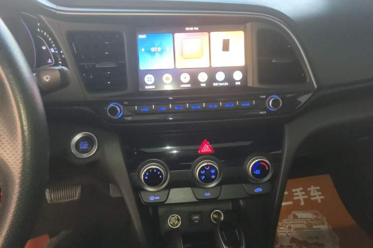 Used Hyundai Elantra (6th Generation / Lingdong) 2019 1.4T Dual-Clutch Xuan Dong · Dynamic Model Audio And AC Panel