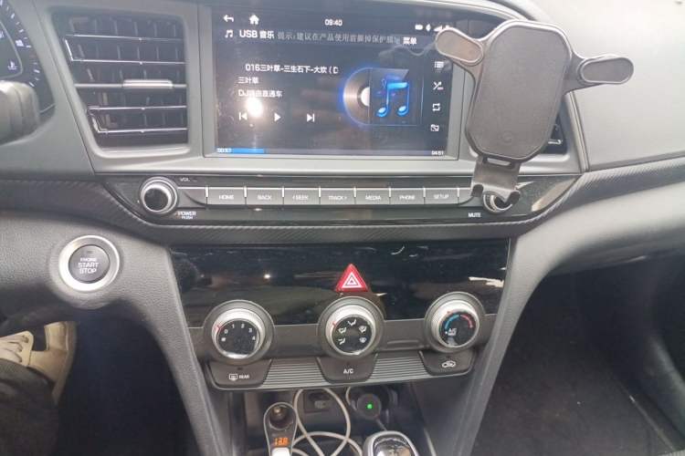 Used Hyundai Elantra (6th Generation / Lingdong) 2019 1.4T Dual-Clutch Xuan Dong · Flagship Model Audio And AC Panel