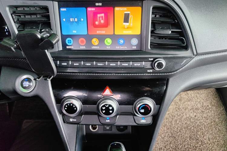 Used Hyundai Elantra (6th Generation / Lingdong) 2019 1.4T Dual-Clutch Xuan Dong · Dynamic Model Audio And AC Panel
