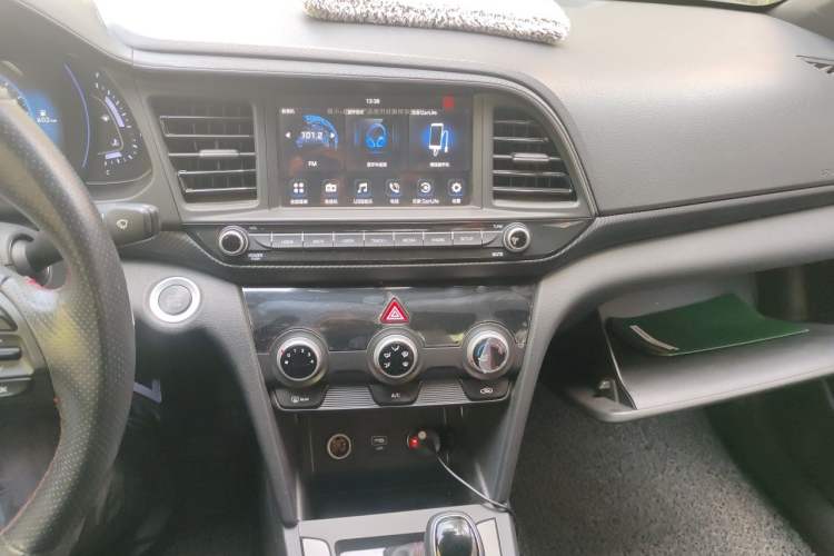 Used Hyundai Elantra (6th Generation / Lingdong) 2019 1.4T Dual-Clutch Xuan Dong · Dynamic Model Audio And AC Panel