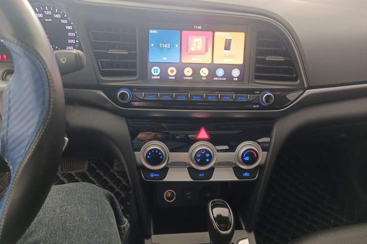 Used Hyundai Elantra (6th Generation / Lingdong) 2019 1.5L CVT ZhiXuan – Elite Version Audio And AC Panel