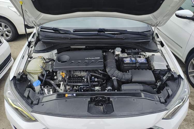 Used Hyundai Elantra (6th Generation / Lingdong) 2019 1.4T Dual-Clutch Xuan Dong · Dynamic Model Engine Bay
