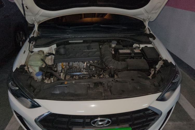 Used Hyundai Elantra (6th Generation / Lingdong) 2019 1.4T Dual-Clutch Xuan Dong · Dynamic Model Engine Bay