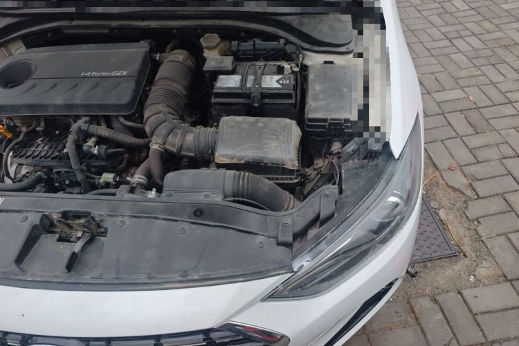 Used Hyundai Elantra (6th Generation / Lingdong) 2019 1.4T Dual-Clutch Xuan Dong · Dynamic Model Engine Bay Left