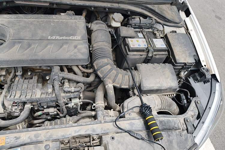 Used Hyundai Elantra (6th Generation / Lingdong) 2019 1.4T Dual-Clutch Xuan Dong · Dynamic Model Engine Bay Left