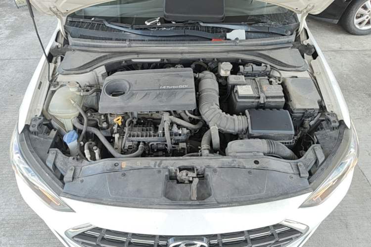 Used Hyundai Elantra (6th Generation / Lingdong) 2019 1.4T Dual-Clutch Xuan Dong · Dynamic Model Engine Bay