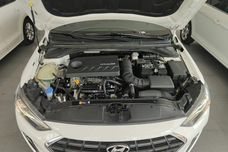 Used Hyundai Elantra (6th Generation / Lingdong) 2019 1.4T Dual-Clutch Xuan Dong · Dynamic Model Engine Bay