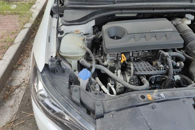 Used Hyundai Elantra (6th Generation / Lingdong) 2019 1.4T Dual-Clutch Xuan Dong · Dynamic Model Engine Bay Right