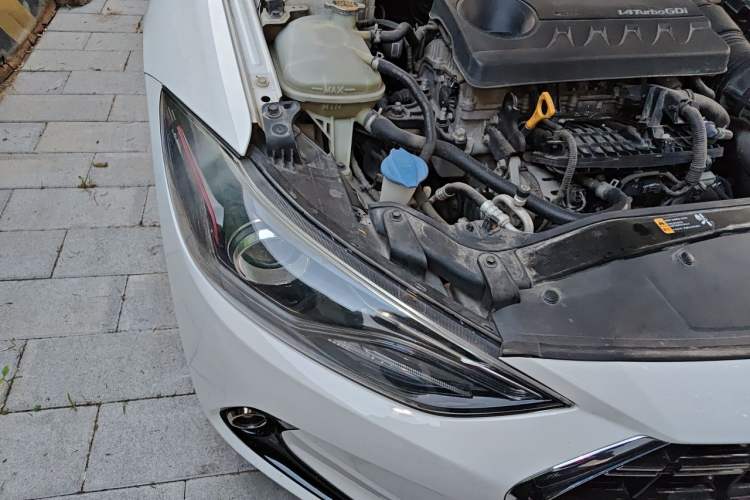 Used Hyundai Elantra (6th Generation / Lingdong) 2019 1.4T Dual-Clutch Xuan Dong · Dynamic Model Engine Bay Right