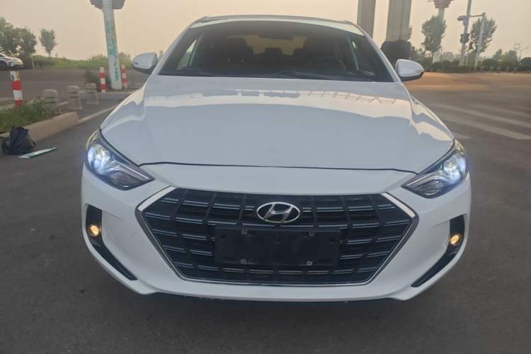 Used Hyundai Elantra (6th Generation / Lingdong) 2019 1.4T Dual-Clutch Xuan Dong · Dynamic Model Front