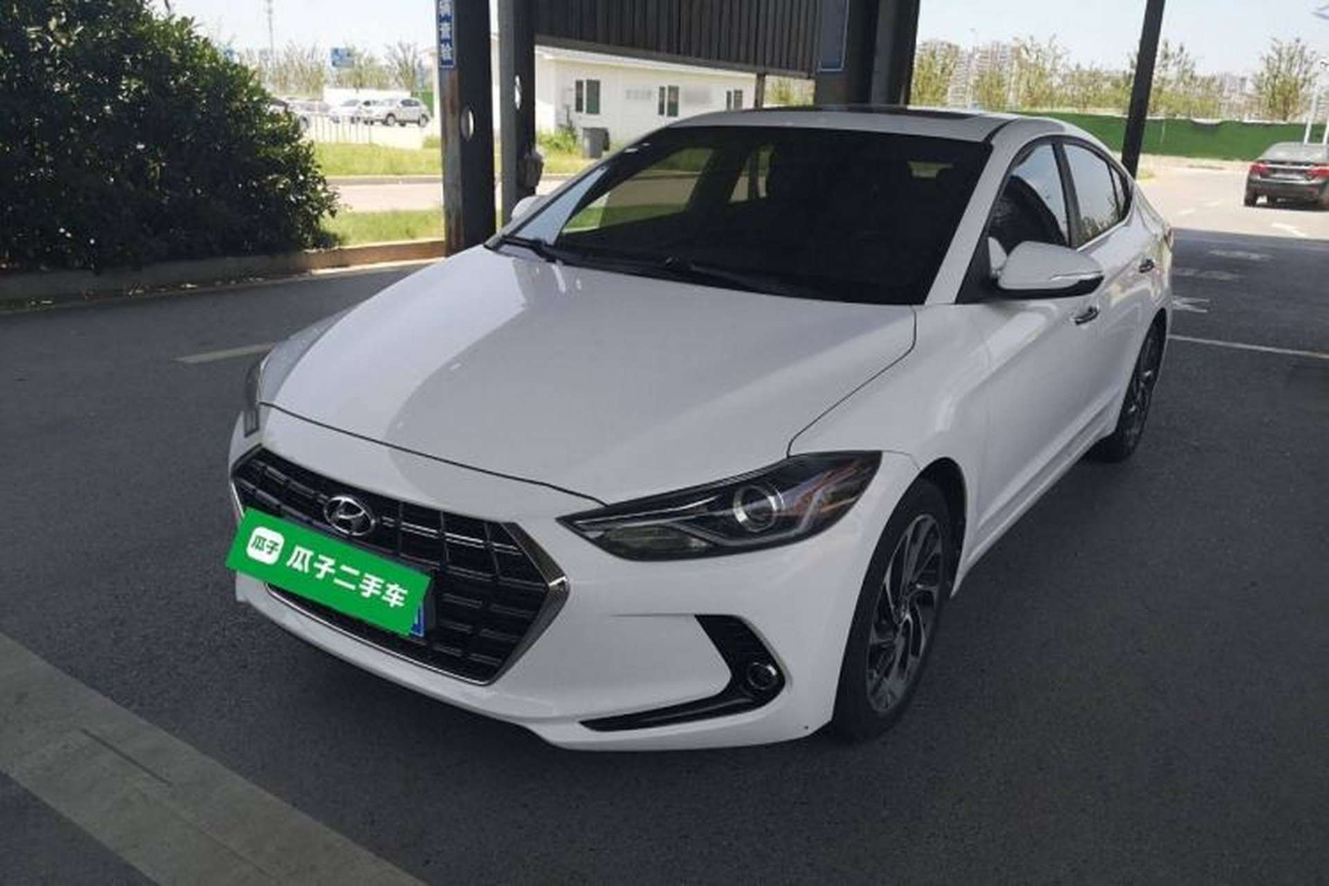 Used Hyundai Elantra (6th Generation / Lingdong) 2019 1.4T Dual-Clutch Xuan Dong · Dynamic Model Front Left 45 Deg